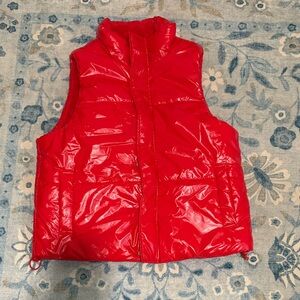 a new day Shiny Red Vest